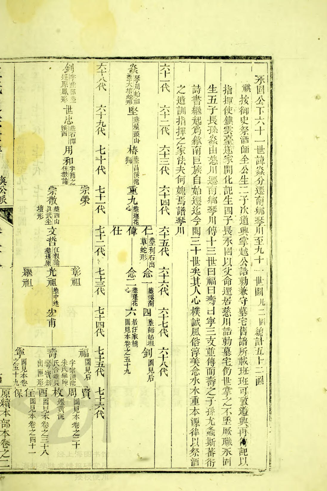 通宗世谱 22-009（缺失一页）焱-钊-福