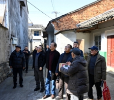 了解历史 走访古迹 黄山市汪华文化研究会来奉开展文化交流活动