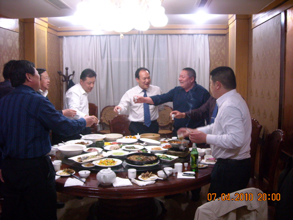 为我接风那顿饭----欢迎安徽道生本家