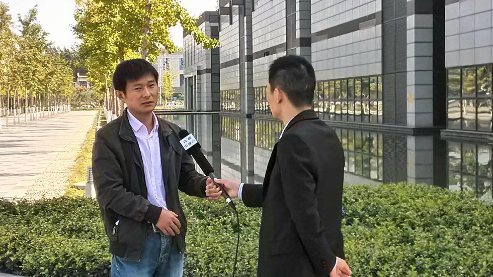 高邮电视台采访临清市博物馆馆长魏辉