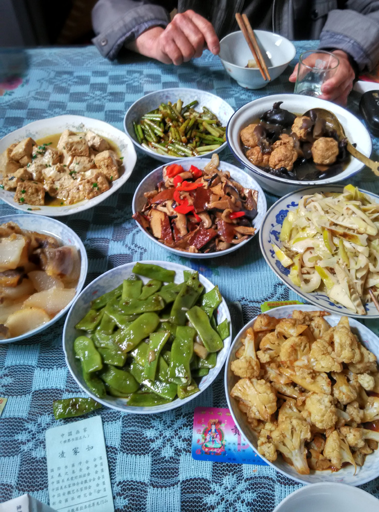 真正的农家菜味道纯美。