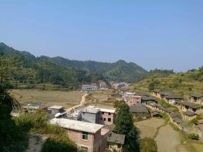 兴国南坑中叶汪氏村落