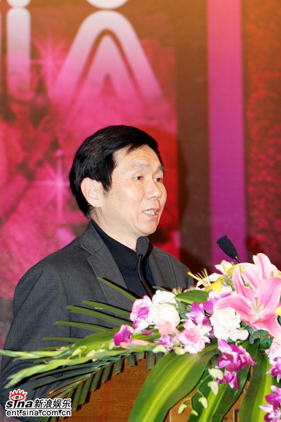 央视影视部主任汪国辉在发布会上致辞