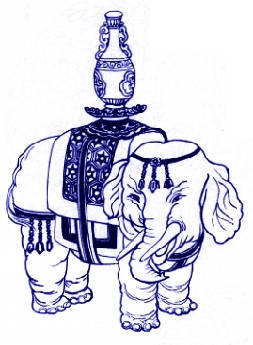 象驮宝瓶