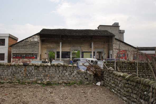 汪家畈老祠堂大门