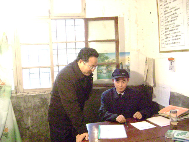 新渡教育工会看望汪慧斌老师