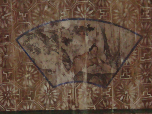 关麓特有的天花壁画