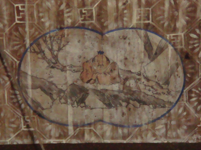 关麓特有的天花壁画