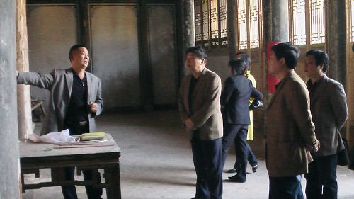 汪书记介绍大陈村历史