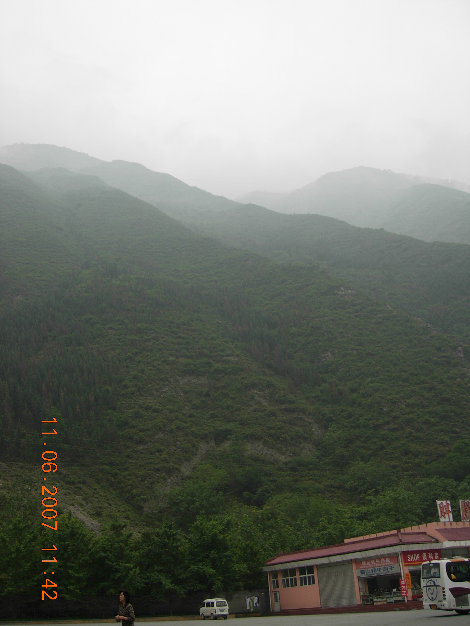 2007年6月路过都江堰至茂县拍摄的照片