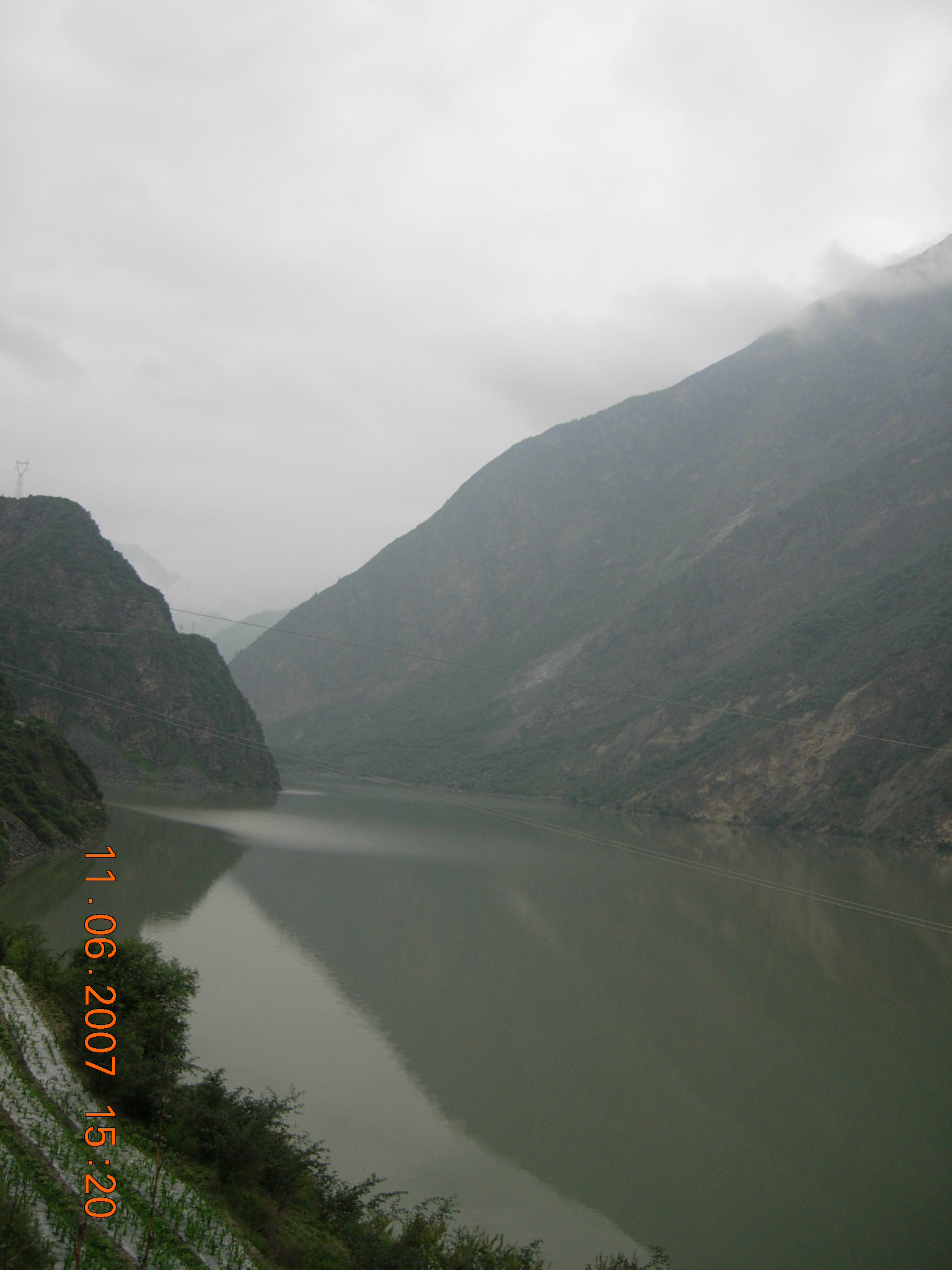 2007年6月路过都江堰至茂县拍摄的照片