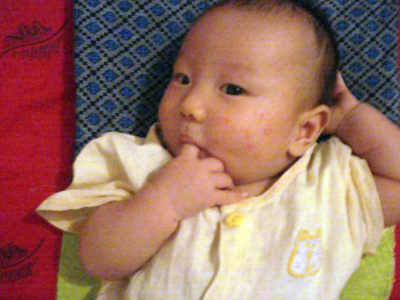 恩，洗过澡了，心情不错，味道也不错