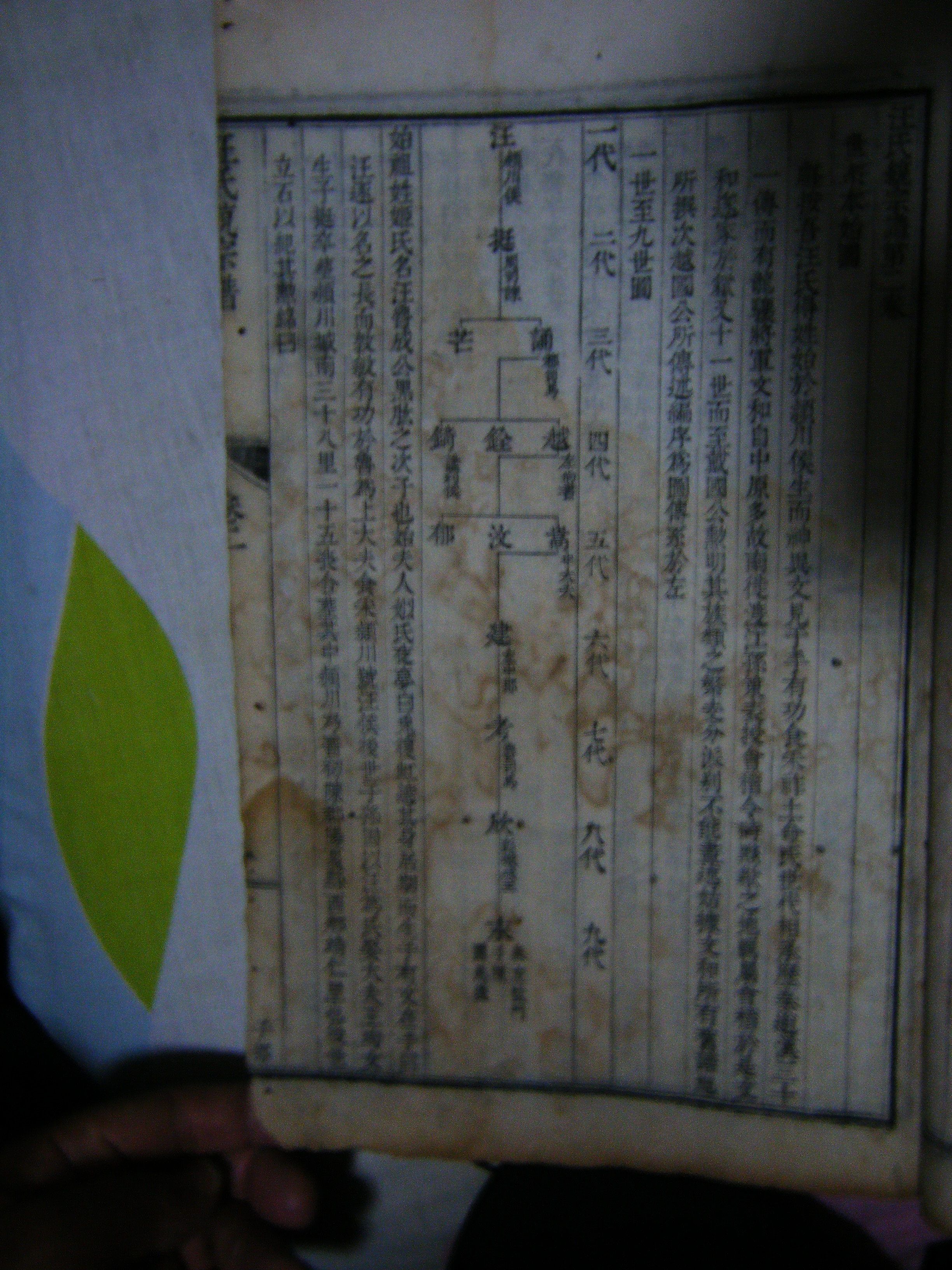 乾隆.汪氏统宗谱.一世考