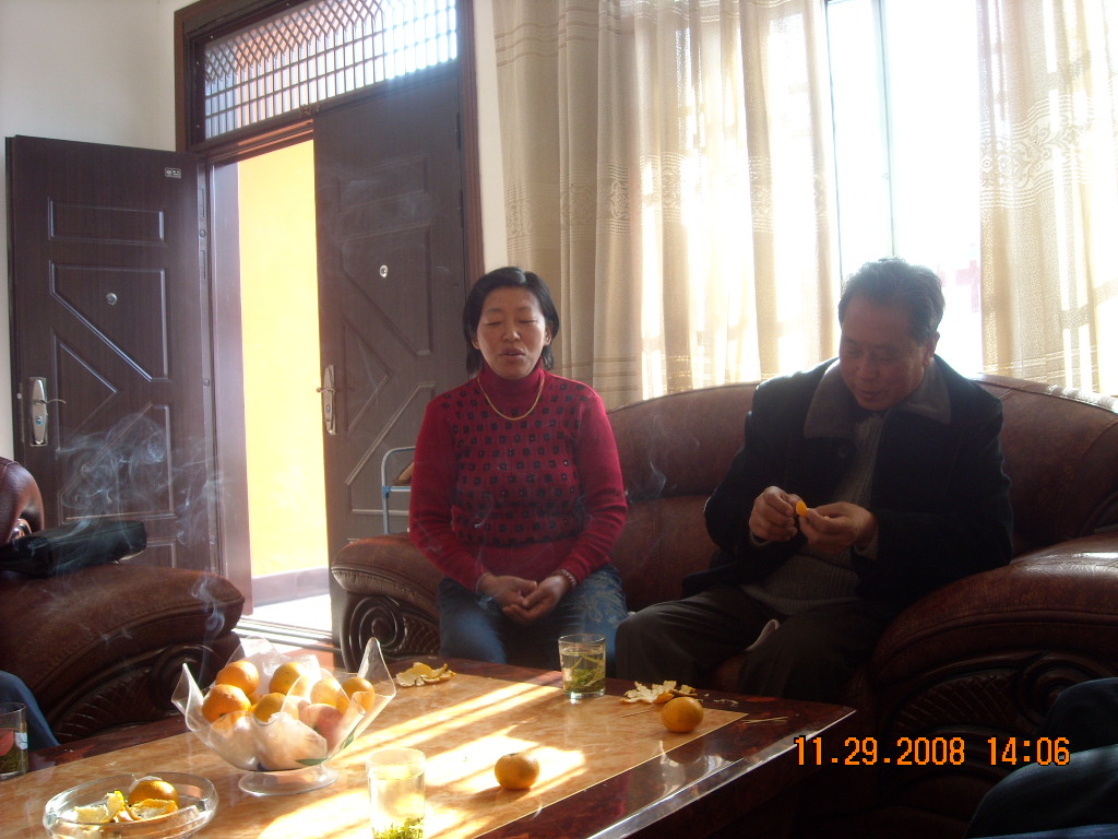 会长光福和姑奶奶谈家事