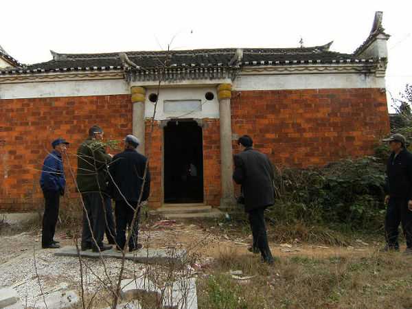 宿松县下仓铺的越国公庙