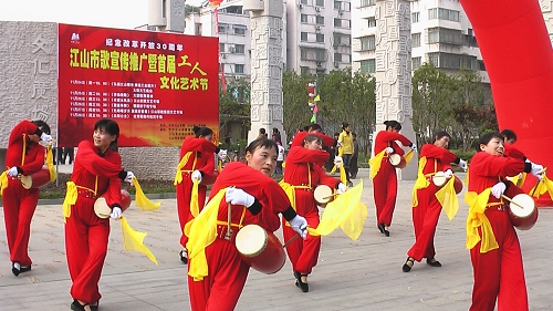 大陈女子腰鼓队2