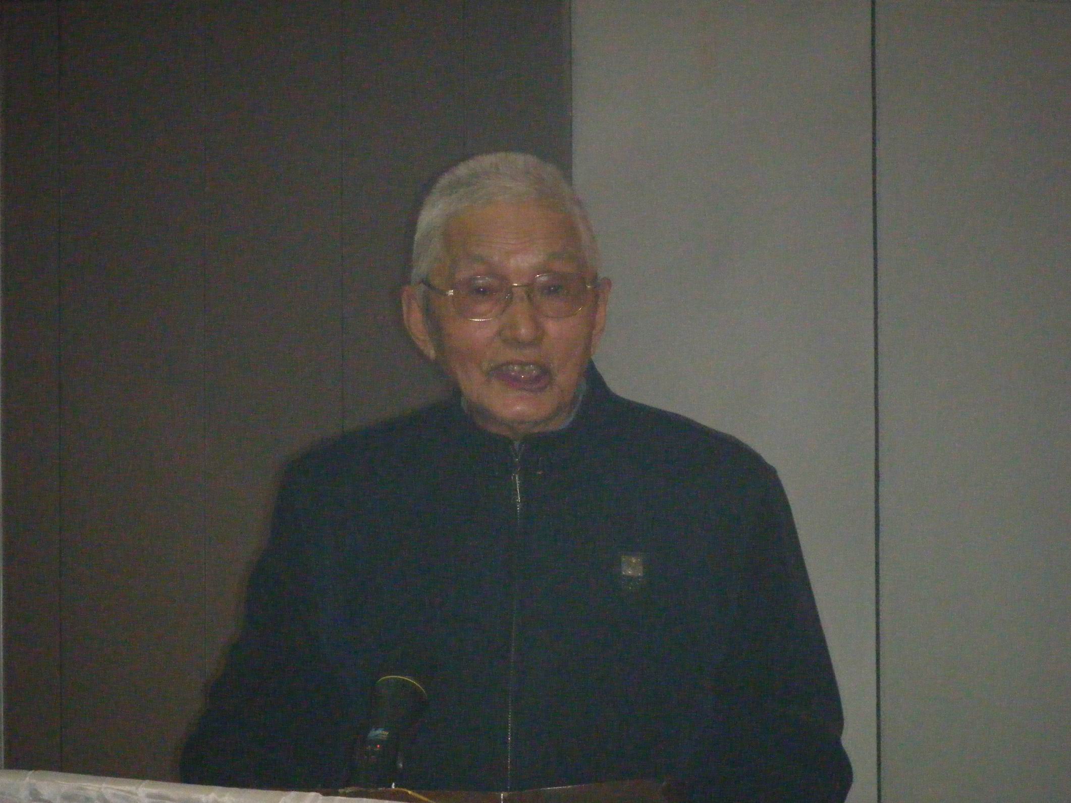 合肥义城汪氏代表--汪昌焕本家讲话