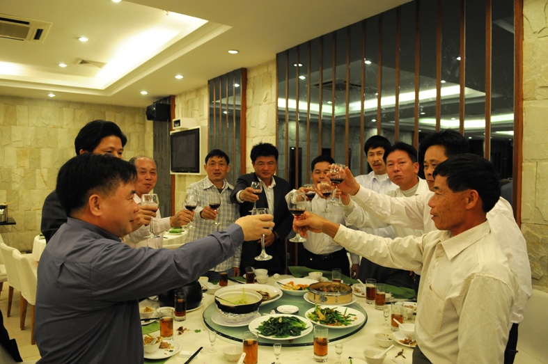 大埔宗亲也一同举杯