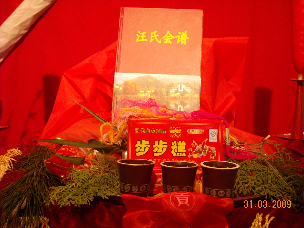 汪氏会谱分上下两卷