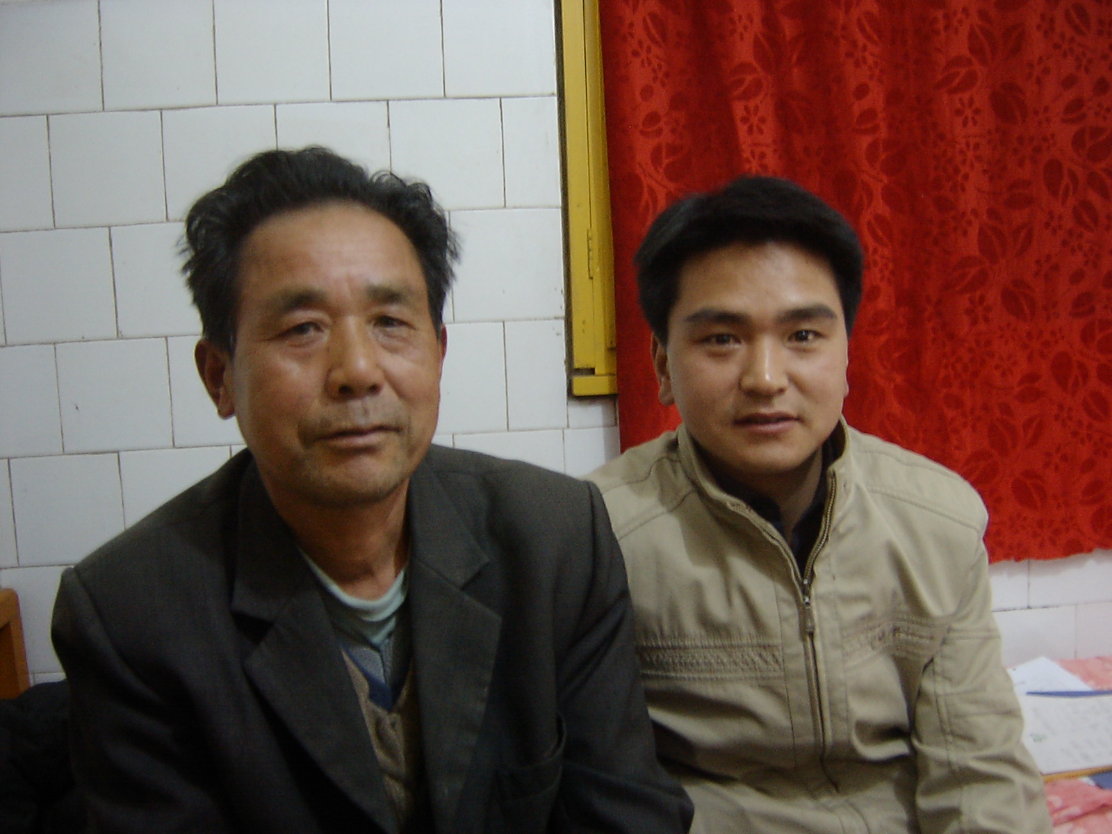 汪振武汪德軍父子合影