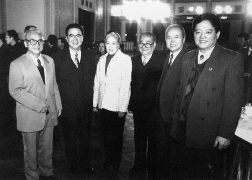 1995年1月李鹏总理会见