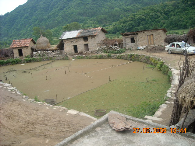 正宗宏村建筑及风水义门老宅门前
