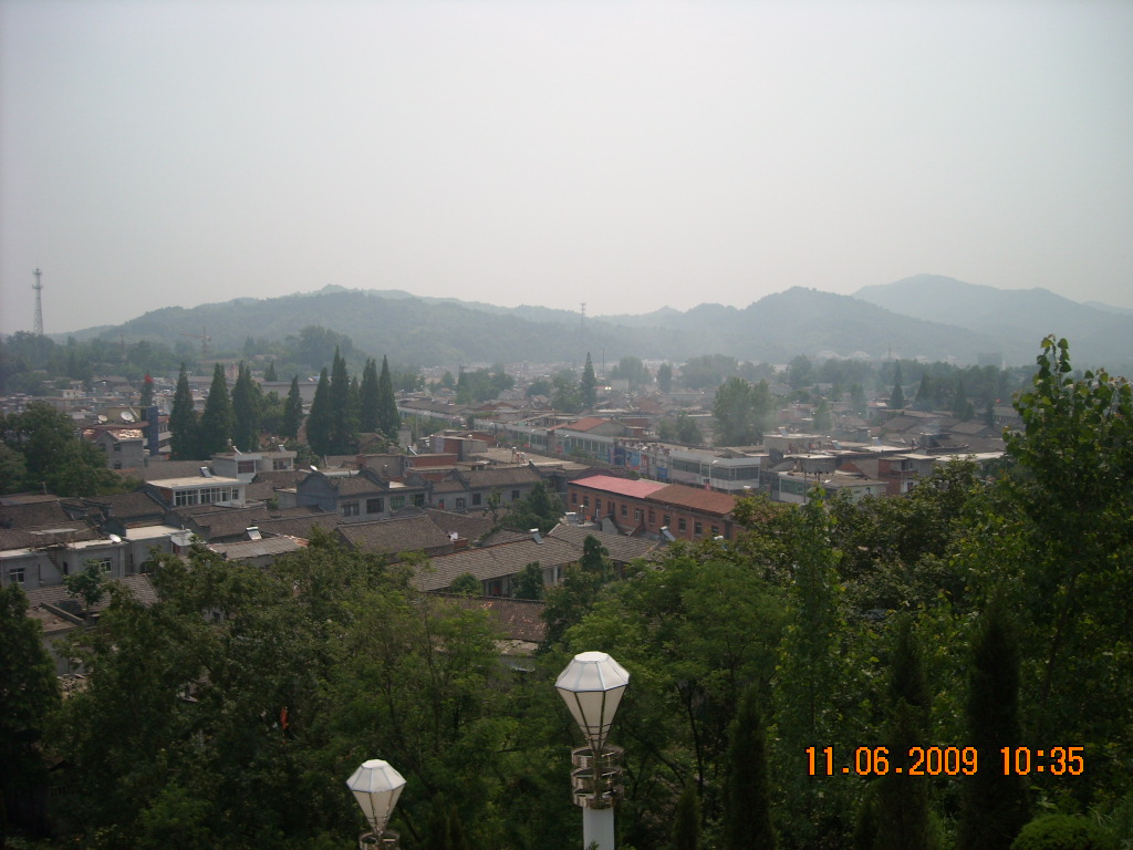 红色圣地独山一角