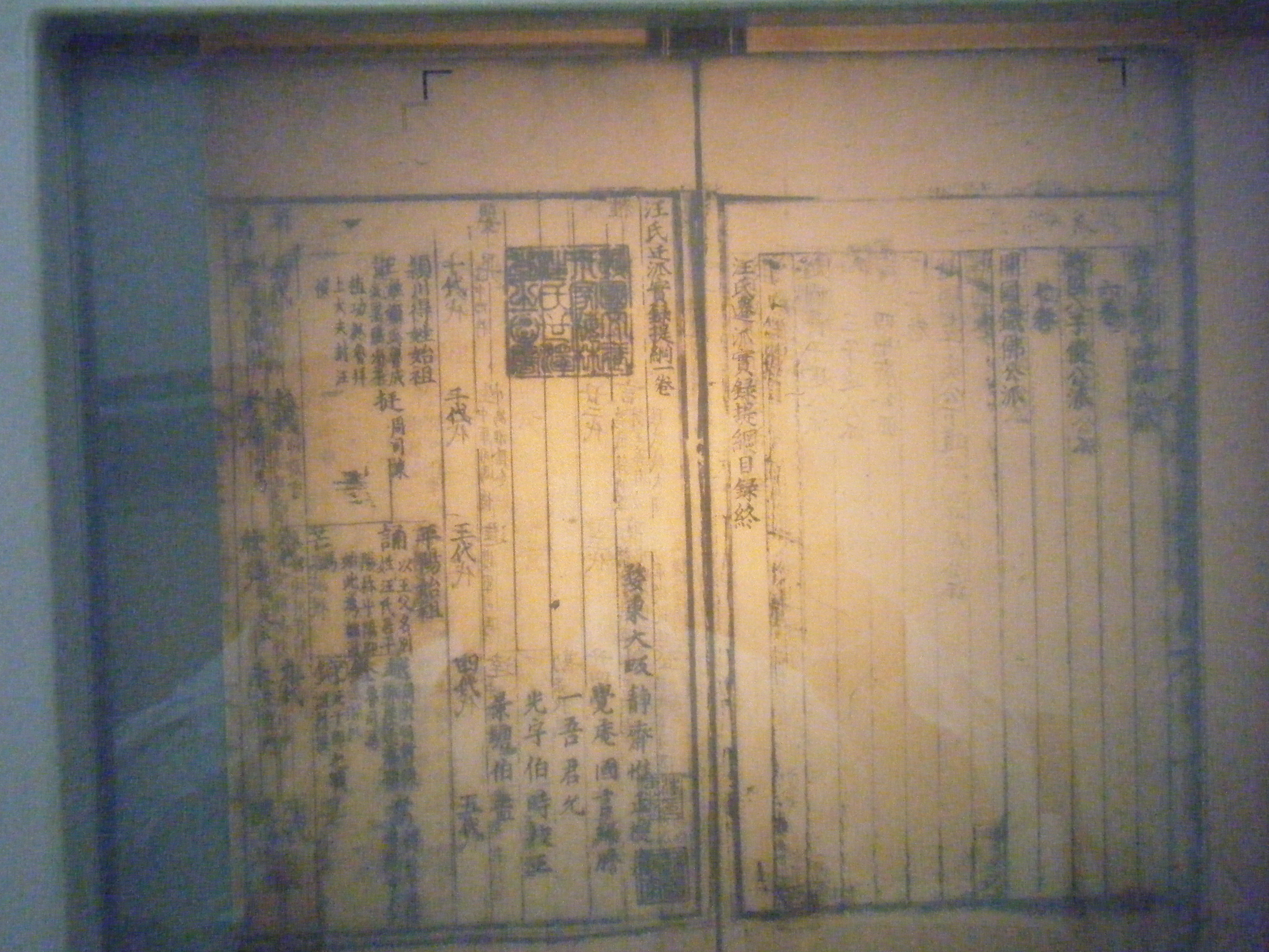 皖图馆藏-汪氏迁派实录提纲