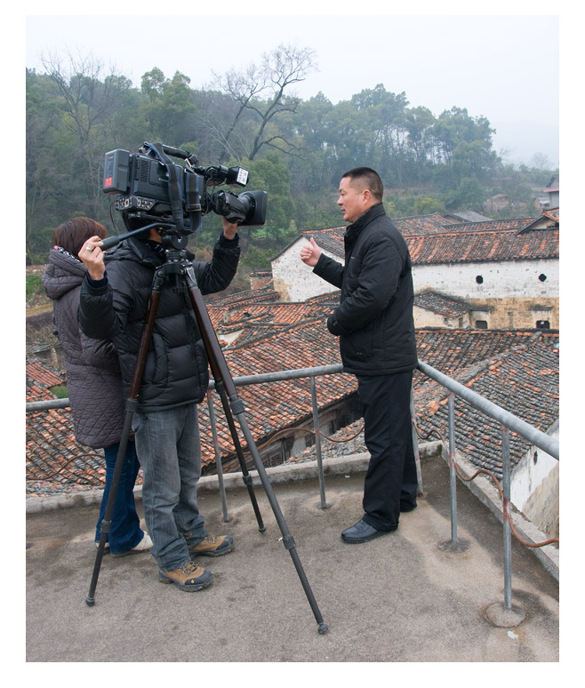 村书记介绍大陈的故事