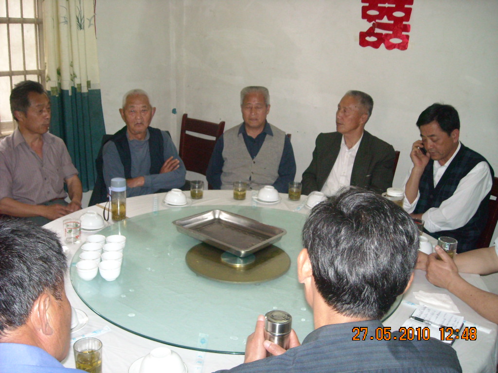 汪立品介绍2003年组建越国堂经过，去河南固始修谱路途艰辛