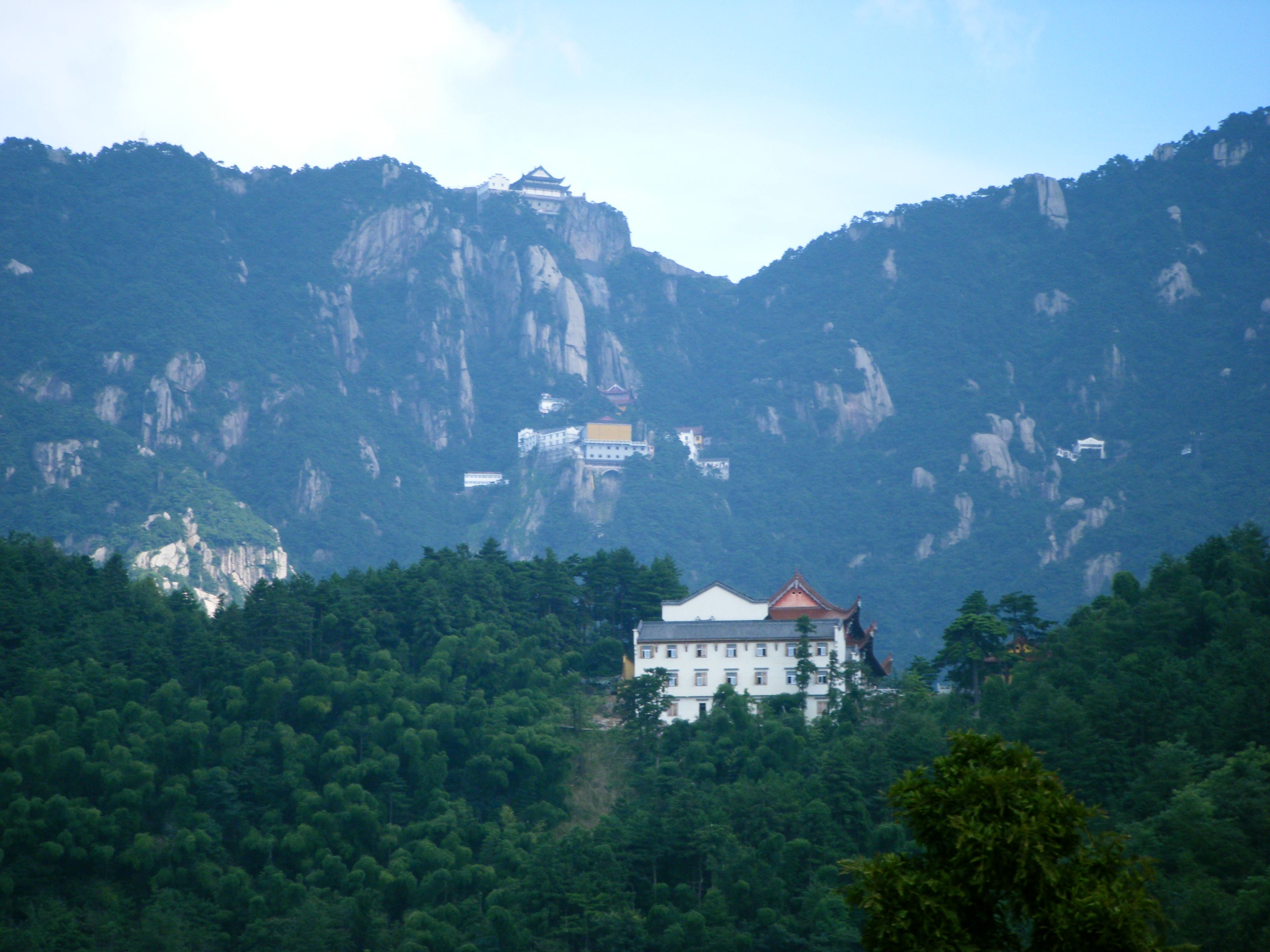 2008年9月，夏拍特远景 天台山