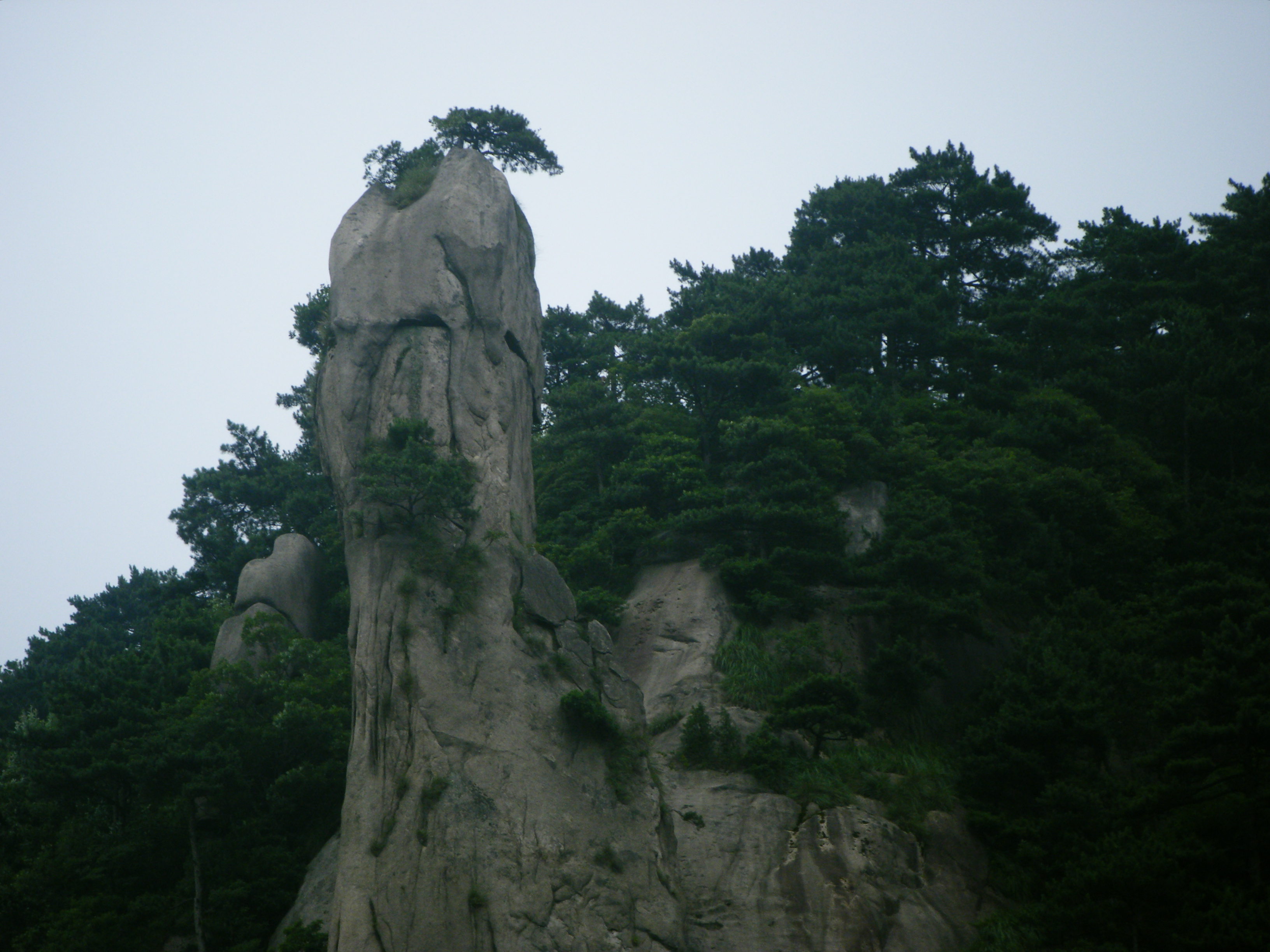 2008年8月，天台景区 尽险峰
