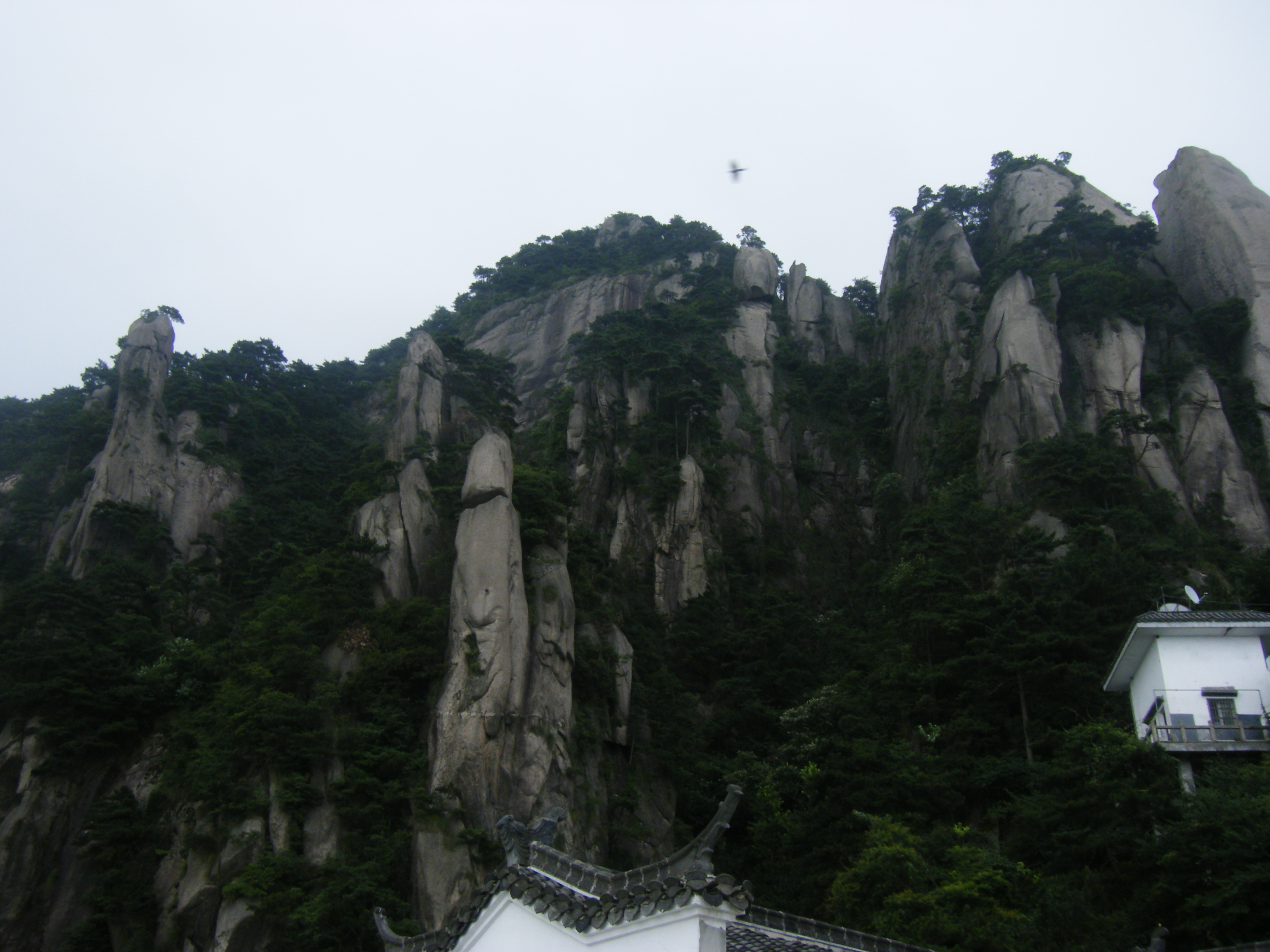 2008年8月，天台景区 尽险峰
