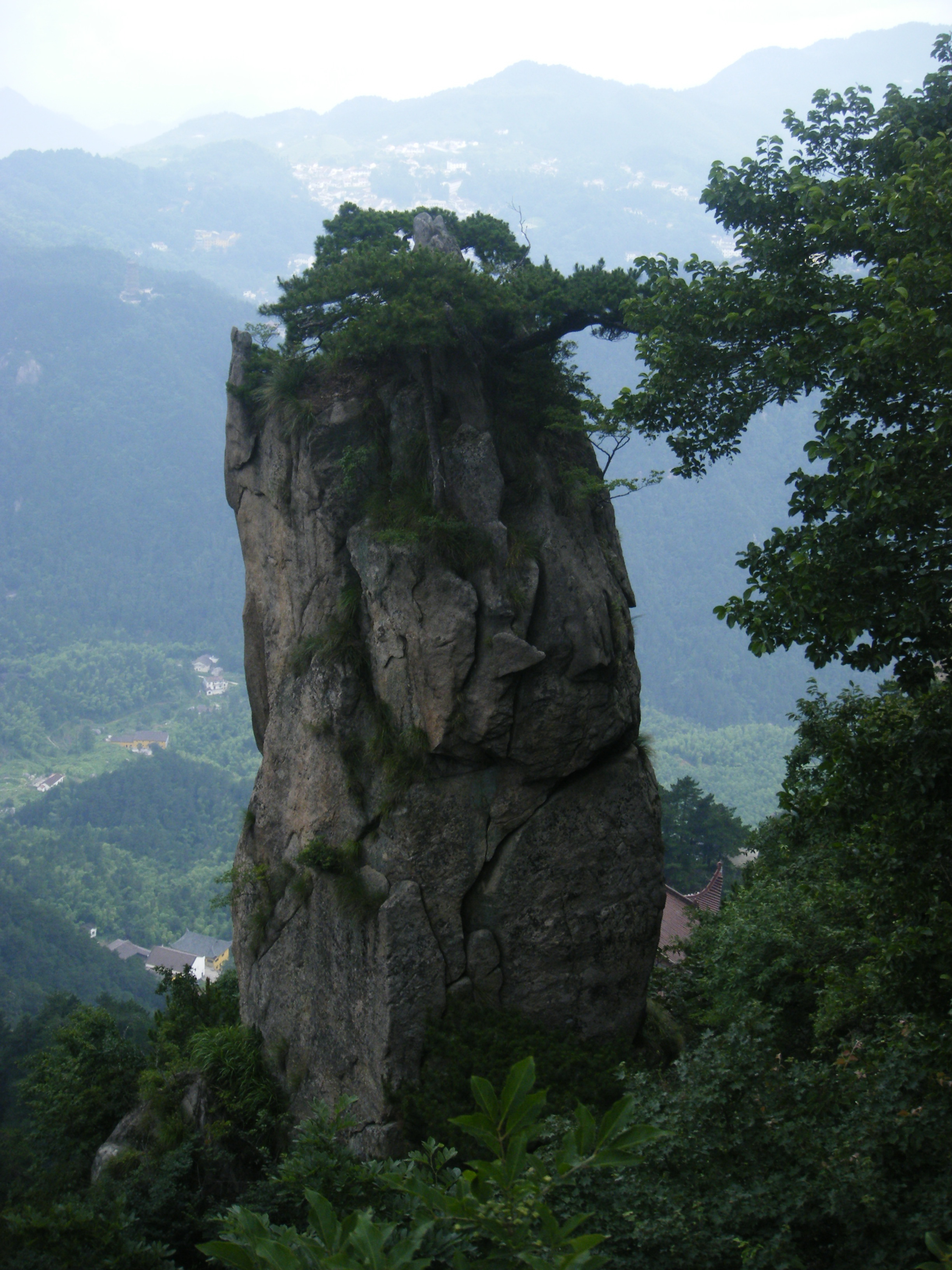 2008年8月，天台景区 尽险峰