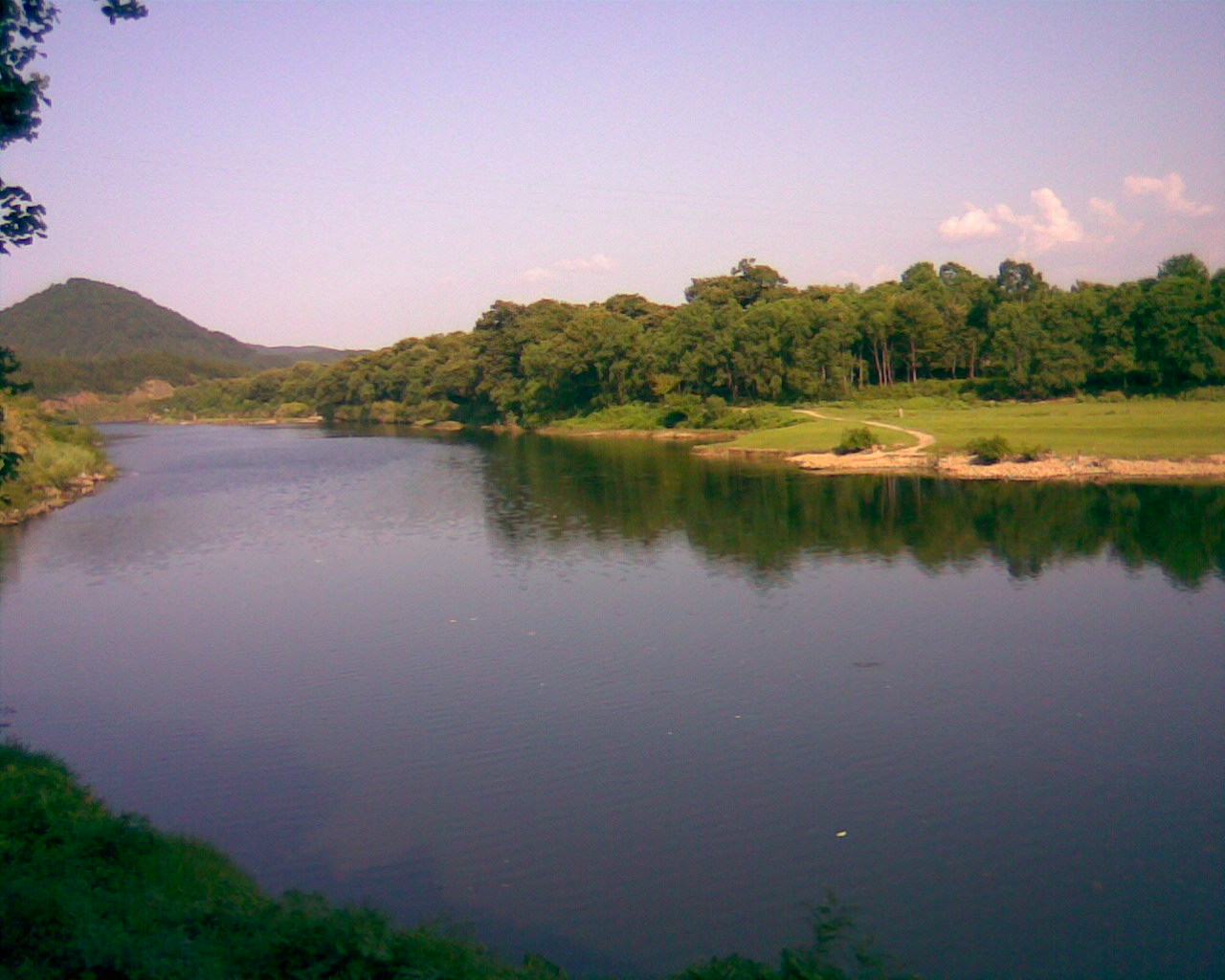 新安江的源头之一阳干绿洲