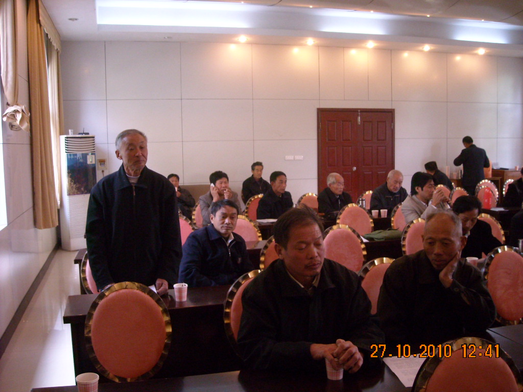 汪显云本家发言讲如何做好本质工作