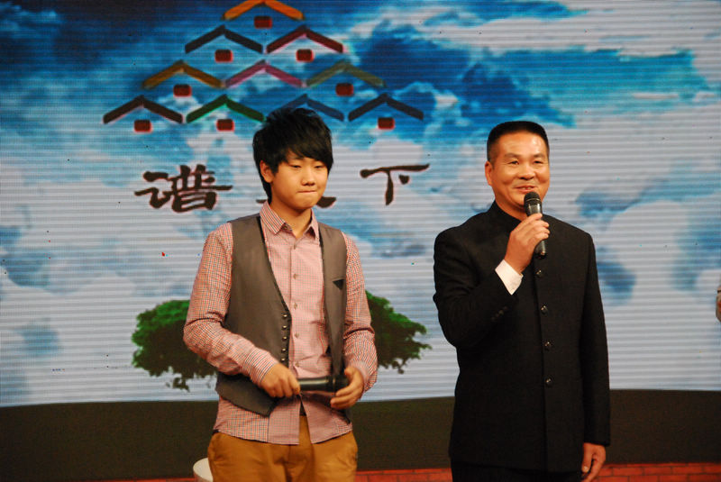 《谱天下》录制现场