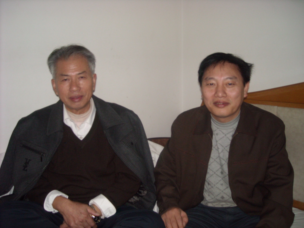 两位网上名人相聚