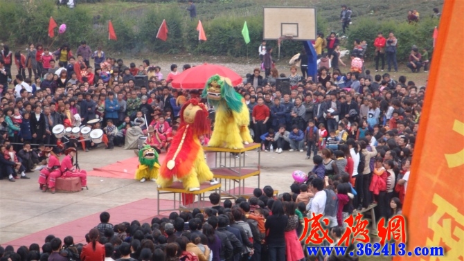 2011年福建感德霞春汪氏正月十五闹元宵舞狮