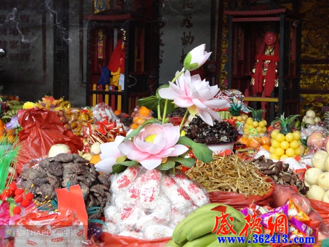 2011年福建感德霞春汪氏正月十五闹元宵贡品