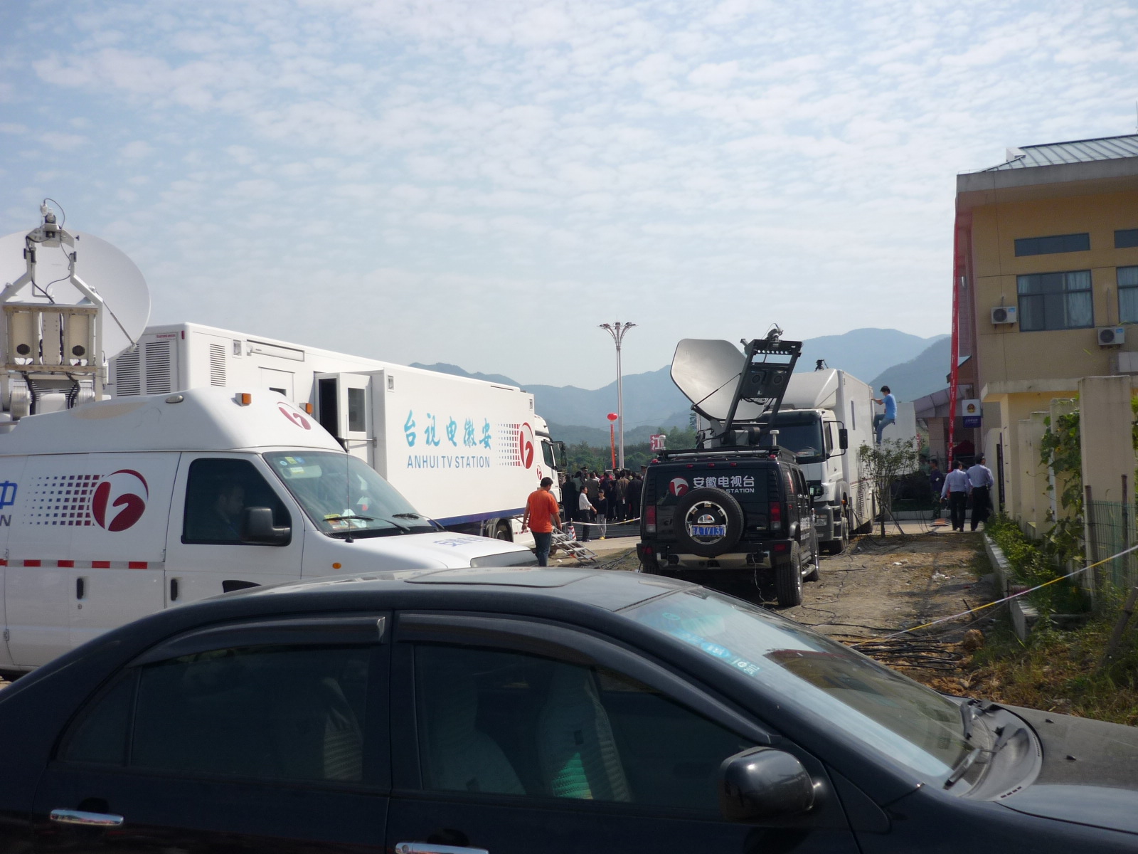 安徽卫视大型转播车