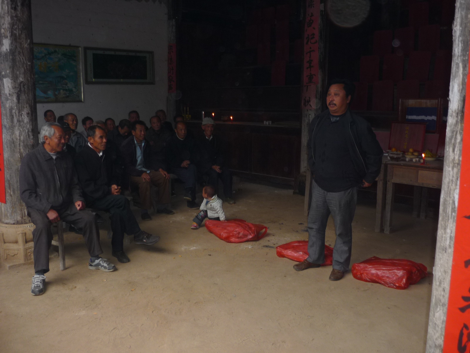 叶集区会长汪仁才讲话