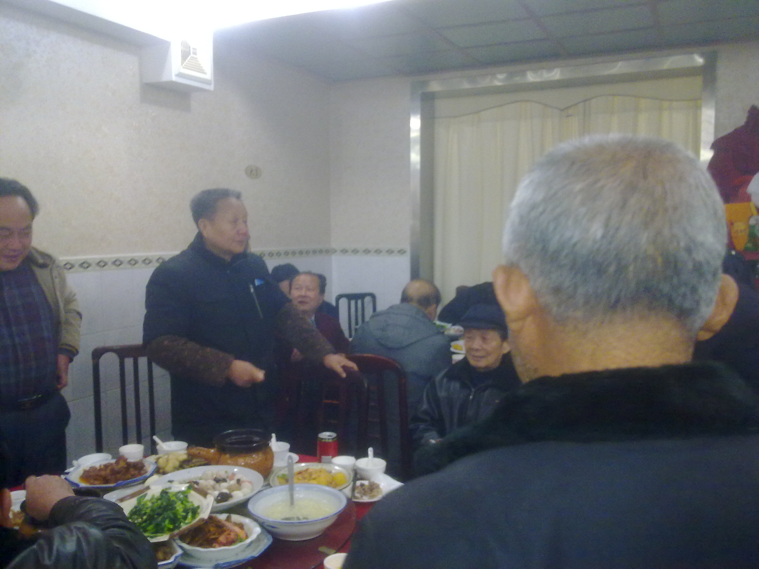 我的老父亲，宗族活动热心人