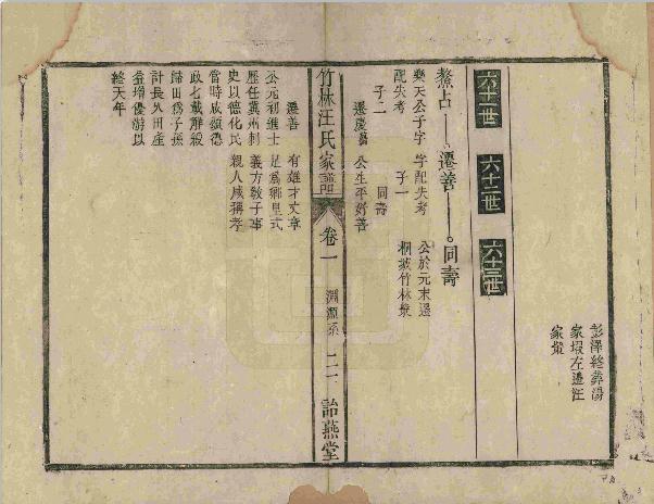 皖桐西鄉汪氏宗譜清道光元年[1821]121卷一渊源系.jpg