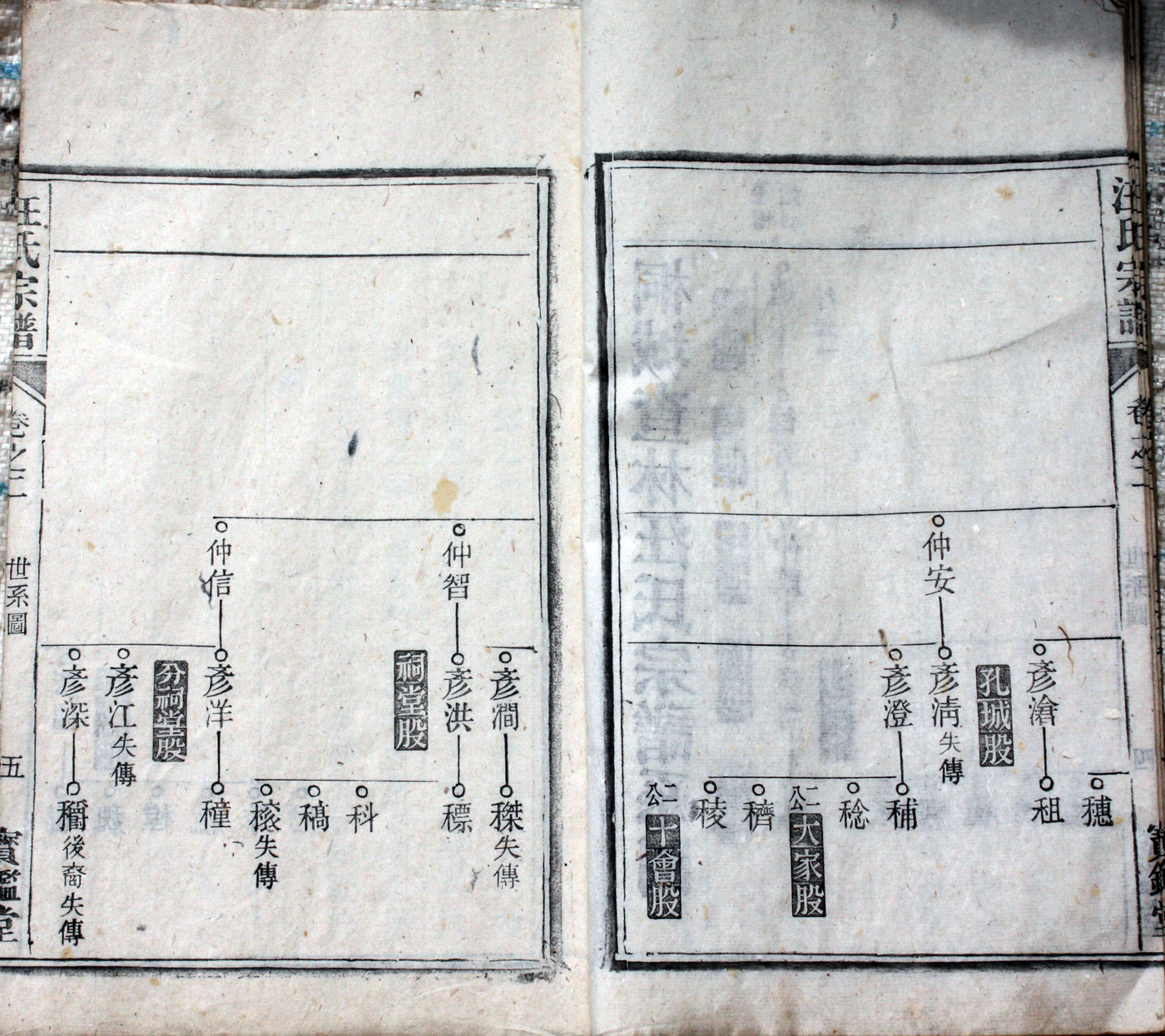 桐城查林汪氏宗谱 2
