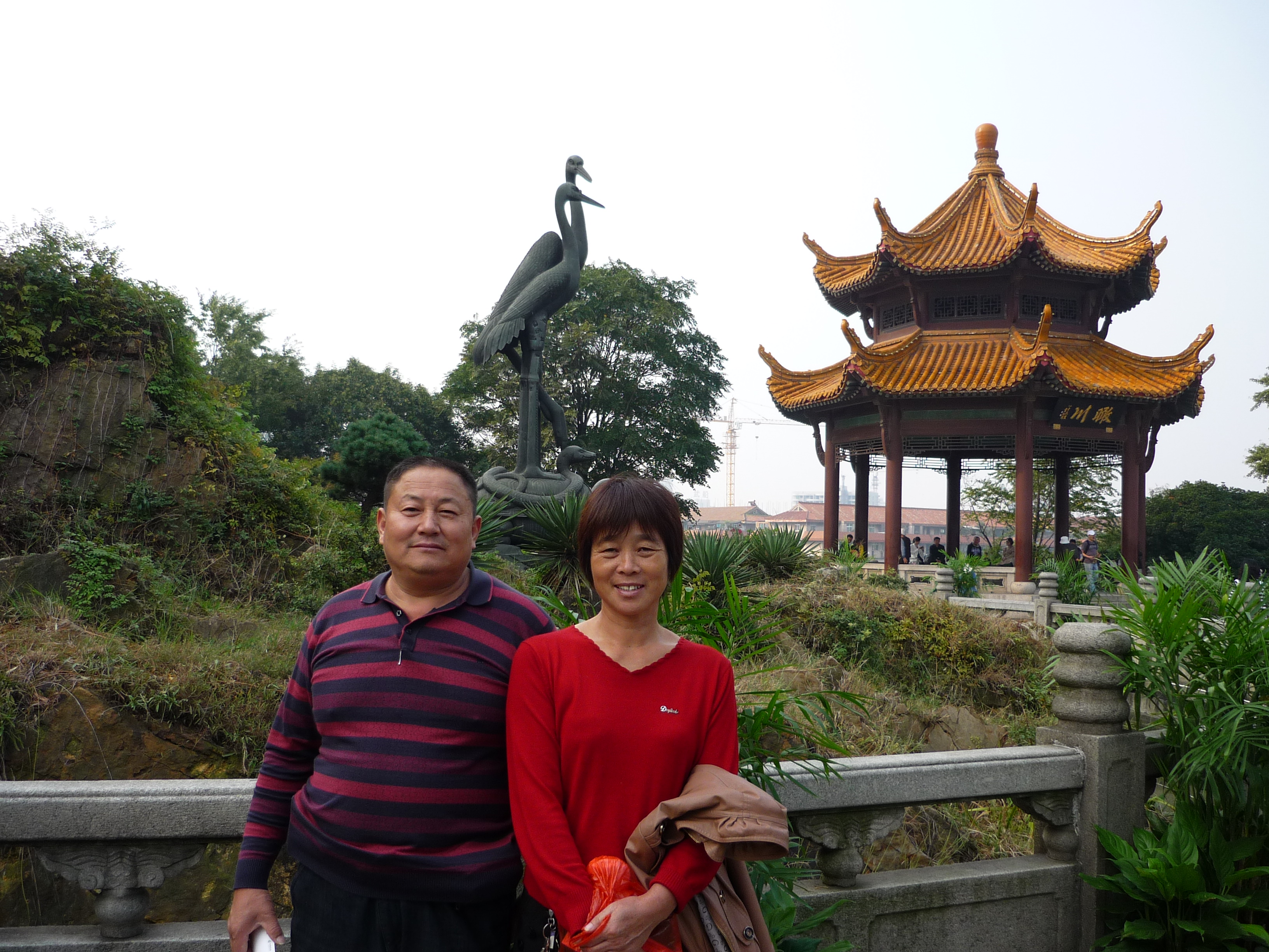 再见了黄鹤楼，我们还会来的！