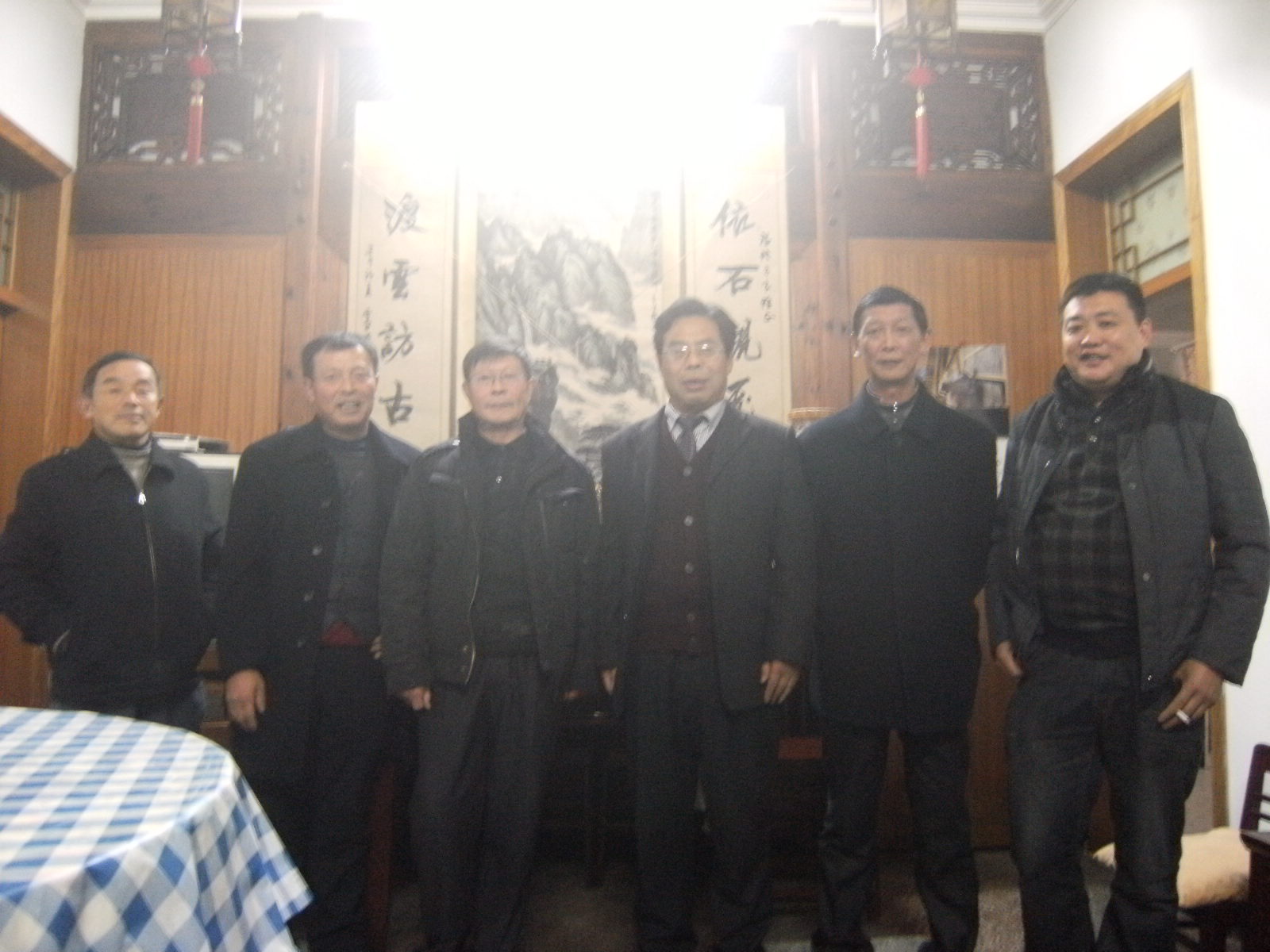 与汪福琪先生合影留念