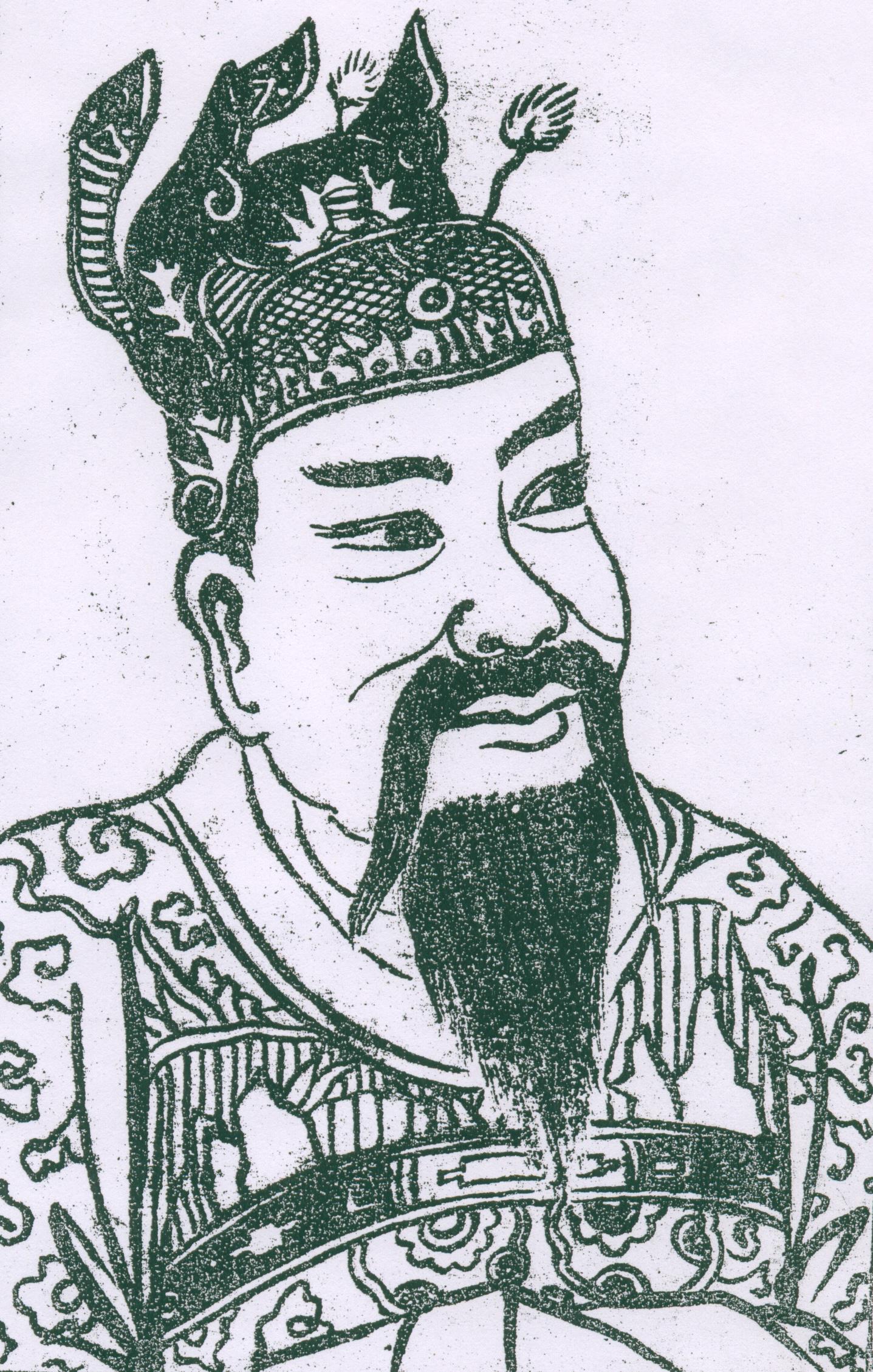 秦中郎将良公像