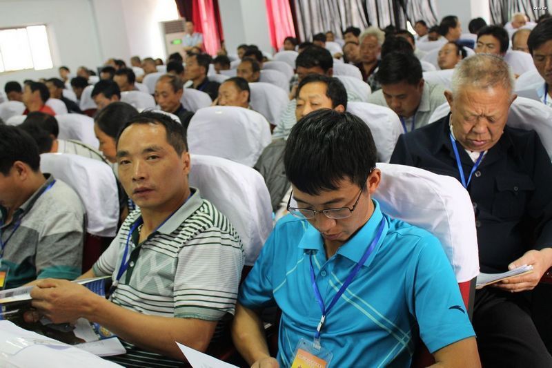 第二排右一为:新当选的副理事长镇雄籍汪宗乾