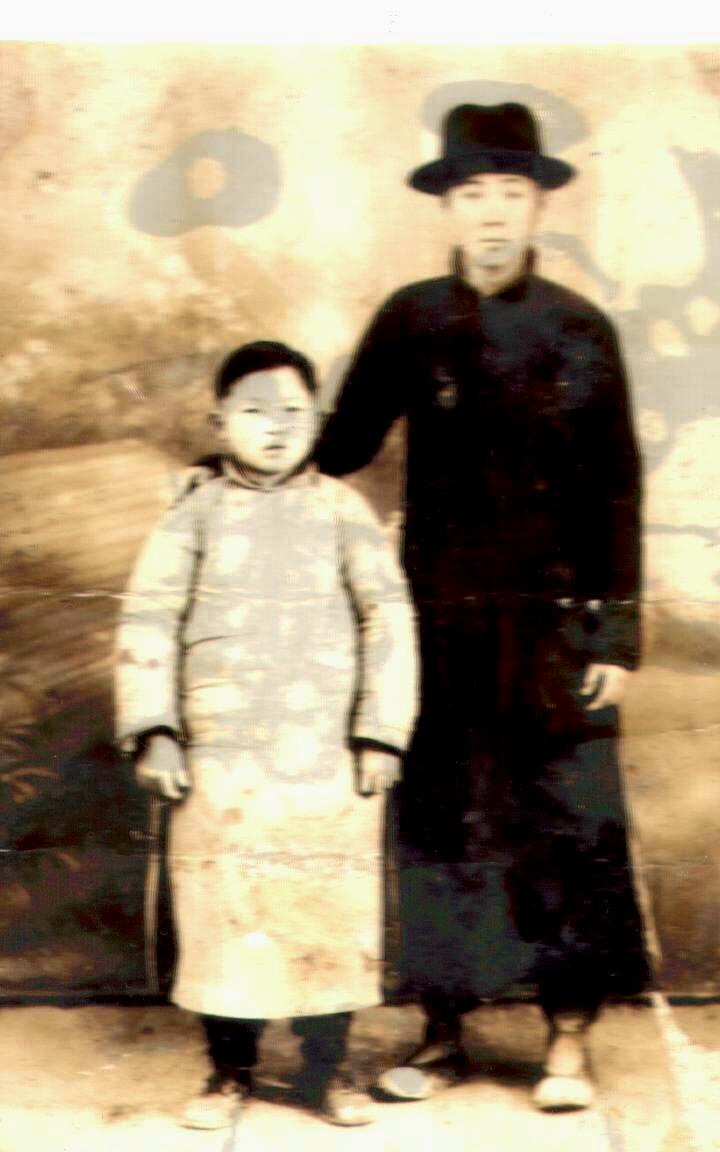 生平第一次照相